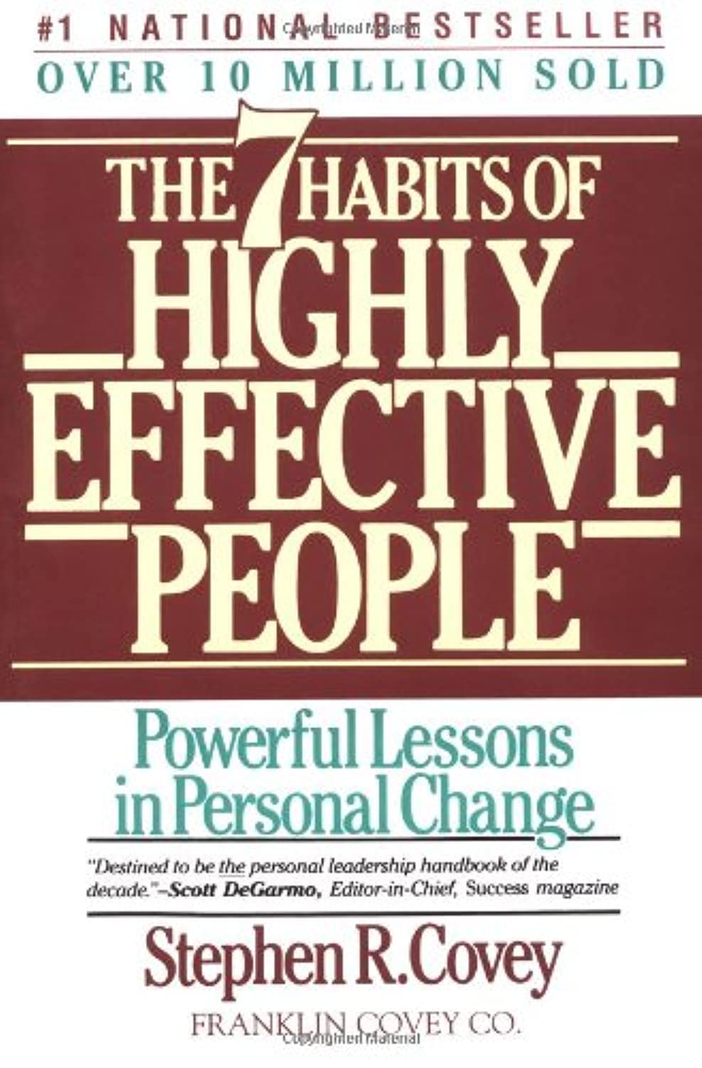 The 7 Habits of Highly Effective People - 4815