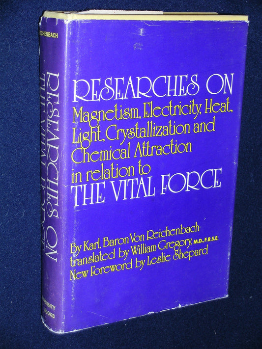 Researches on magnetism, electricity, heat, light, crystallization, and chemical attraction in their relations to the vital force - 311