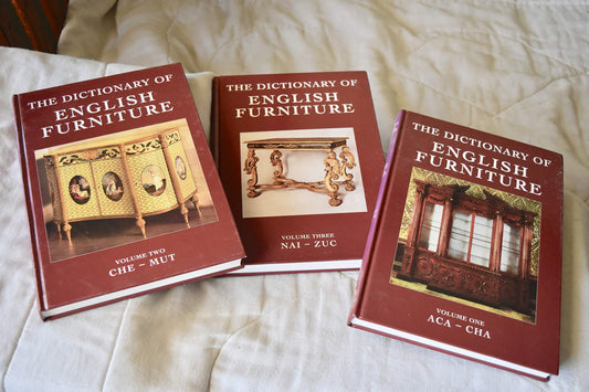 The Dictionary of English Furniture Vol I, II, & III - 3055