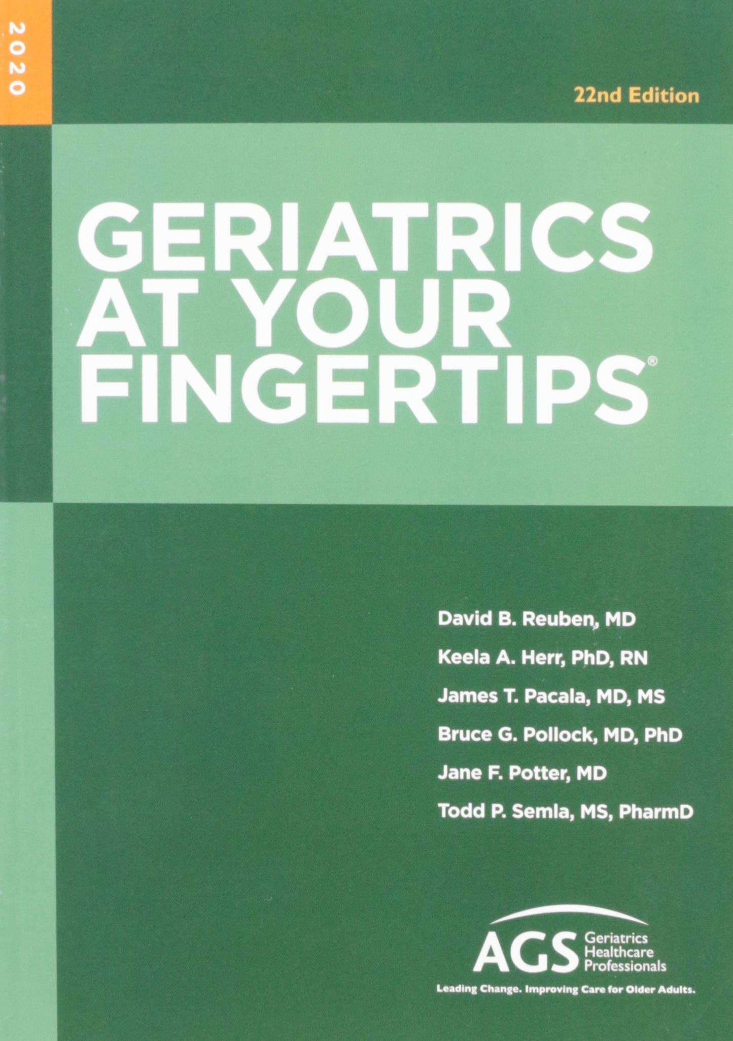 Geriatrics at Your Fingertips 2020: Book Only - 2186