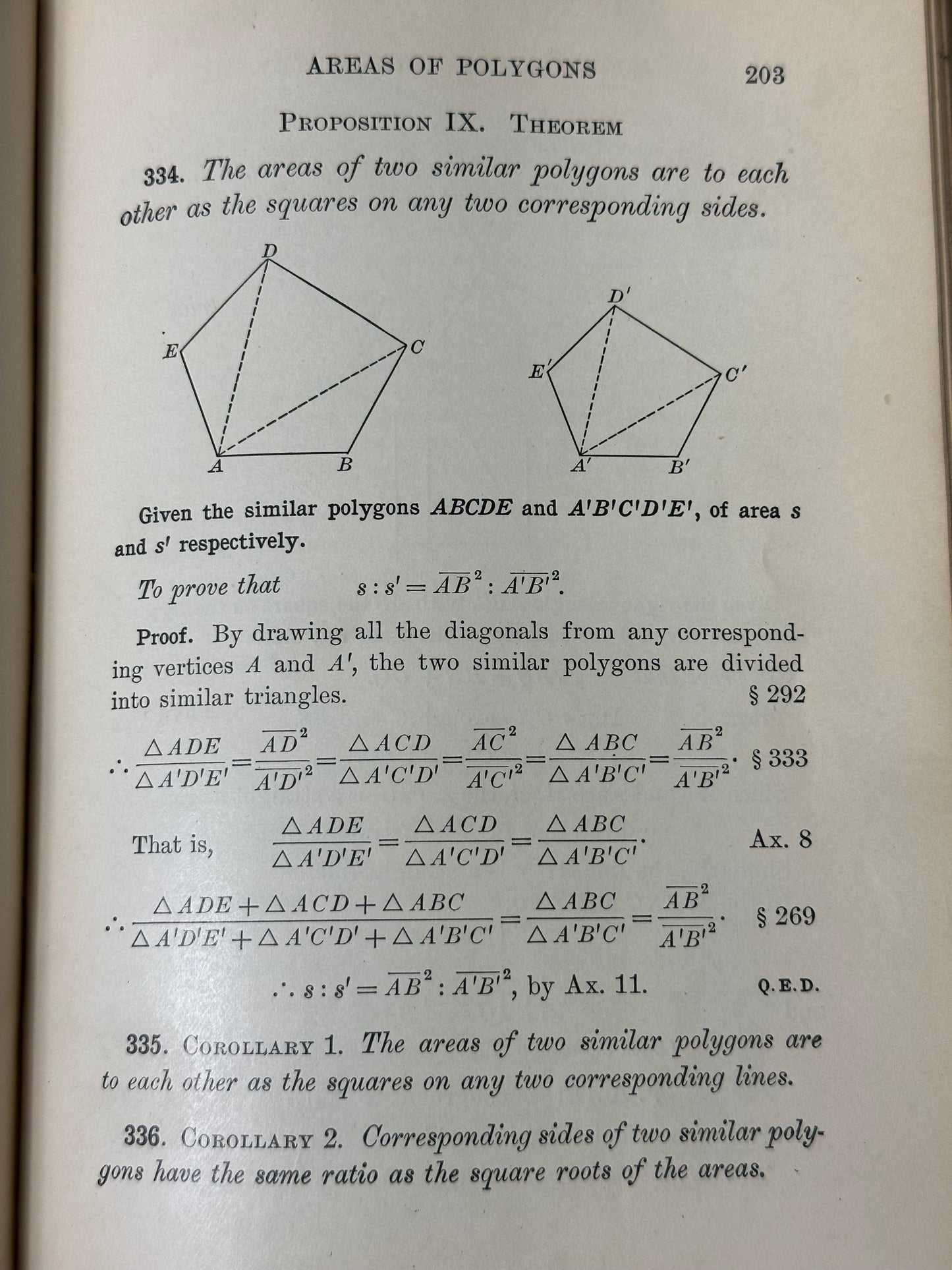 Plane and Solid Geometry by George Wentworth 1913