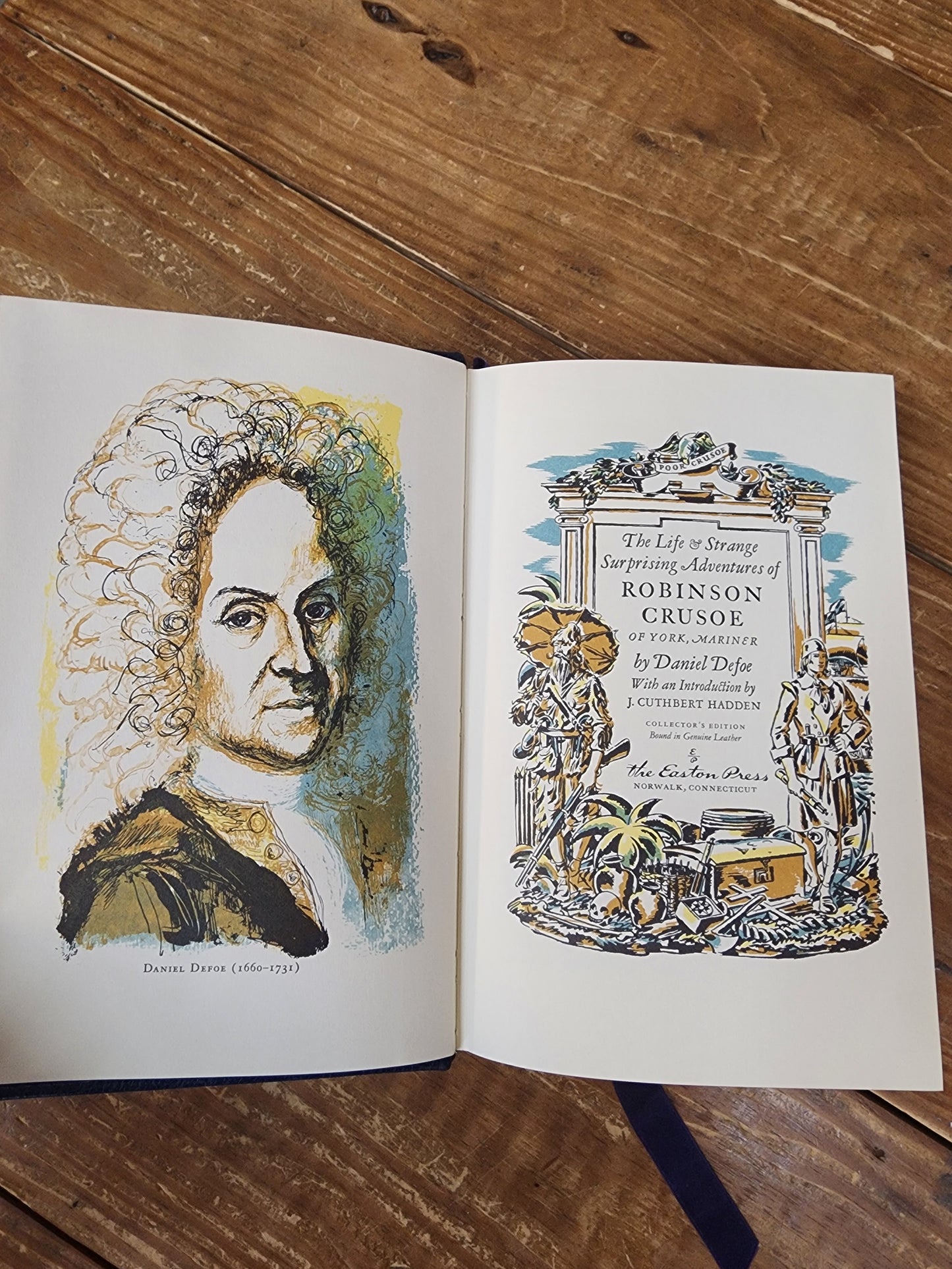 Robinson Crusoe Easton Press