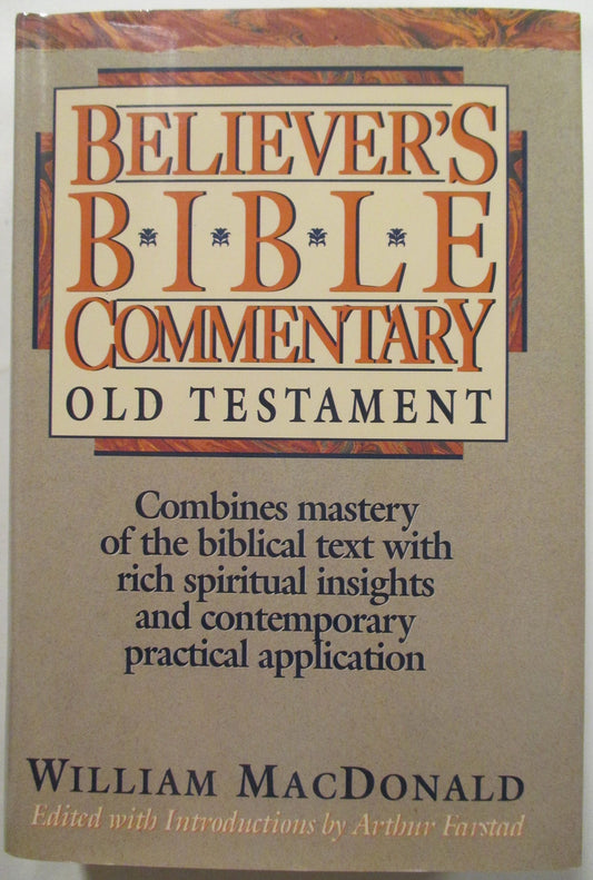 Believers Bible Commentary: Old Testament - 7335