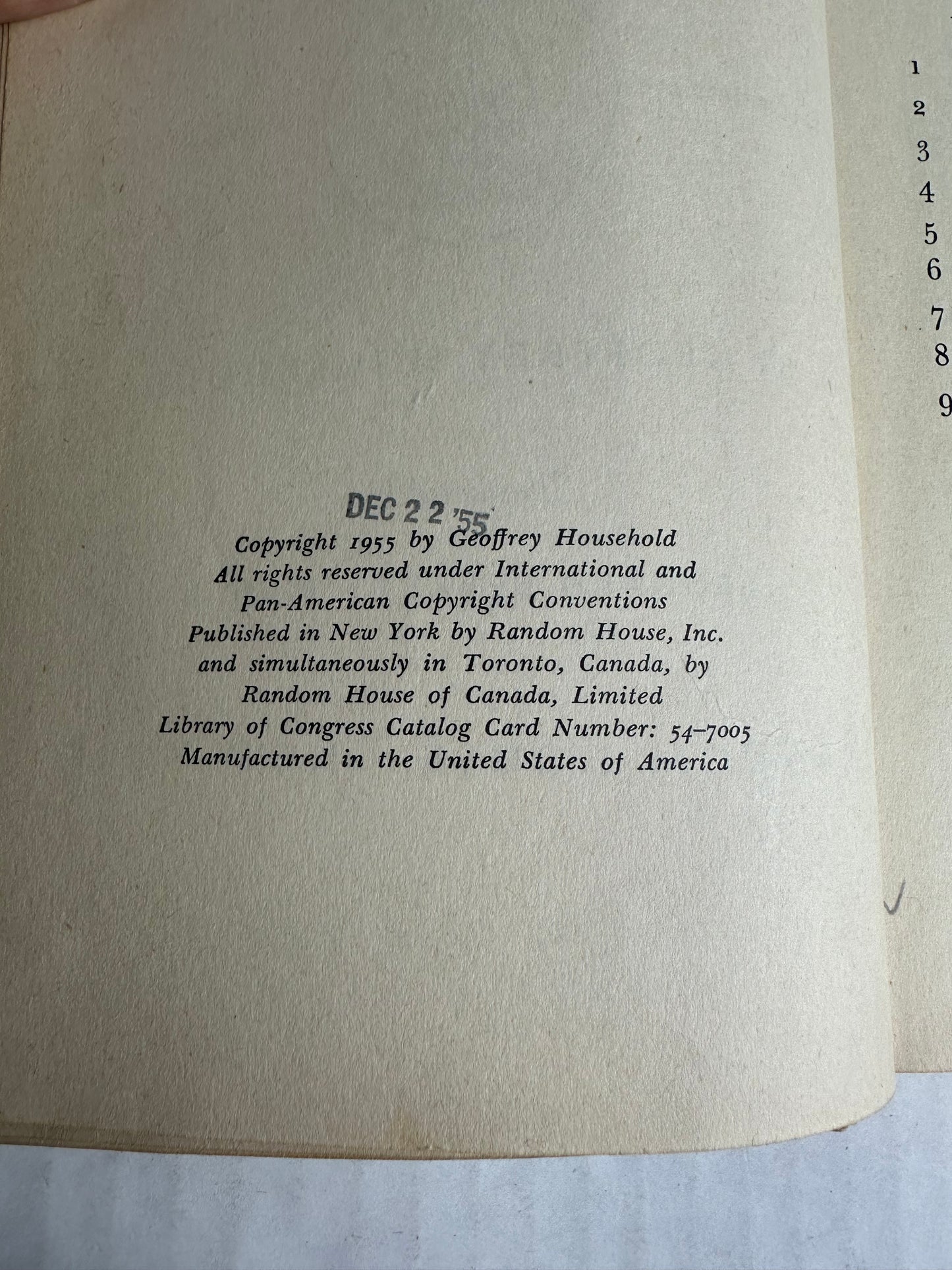 The Exploits of Xenophon Geoffrey Household 1955