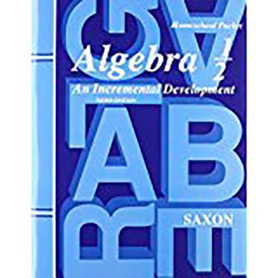 Algebra 1/2: An Incremental Development (Third Edition) (Homeschool Packet) - Tests and Answers