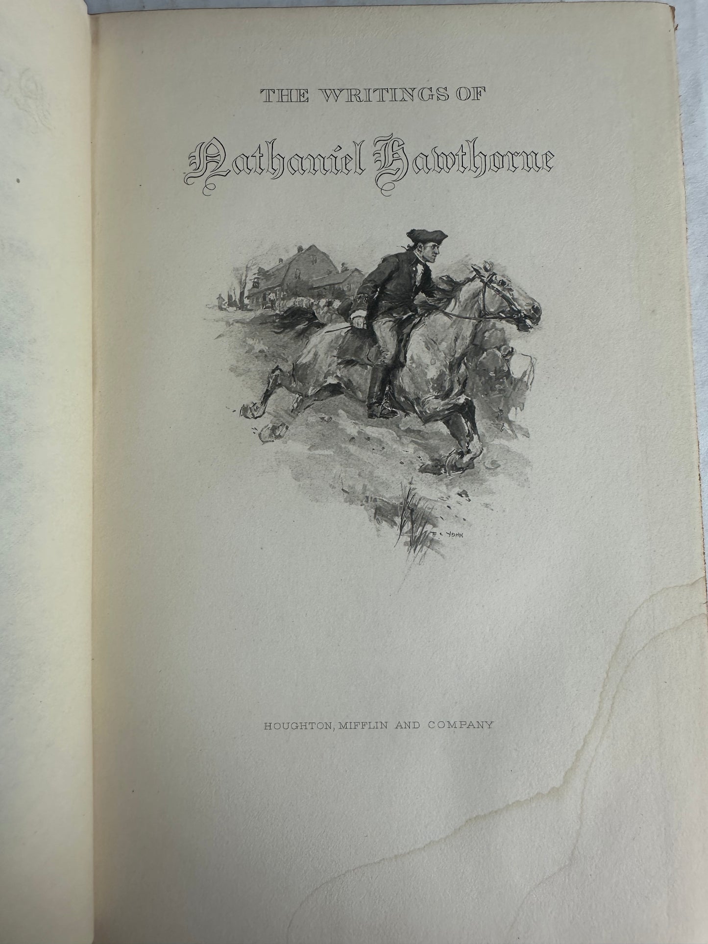 Hawthorne’s Works 1900